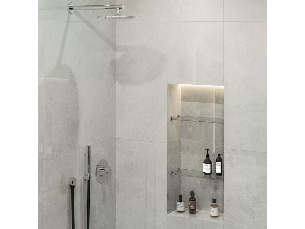 Керамогранит KERAMA MARAZZI Монте Тиберио серый обрезной, 2385*1195*9 мм