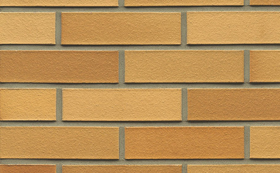 Кирпич клинкерный Muhr 01 EG Niederlausitzer Gelb Edelglanz гладкий, 250*120*65 мм