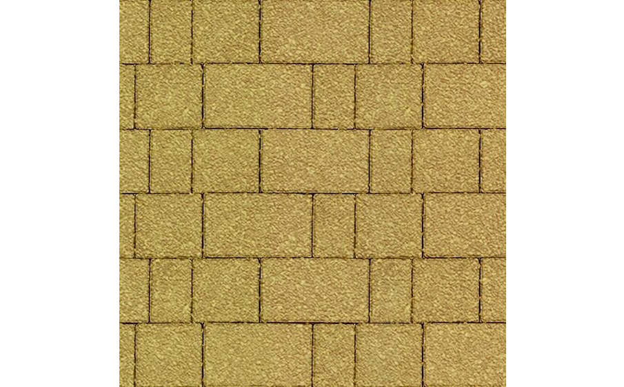 Плитка тротуарная SteinRus Новый город Б.7.Фсм.6, Native, песочный, толщина 60 мм