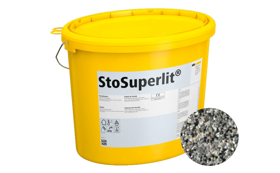 Декоративная штукатурка из натурального камня Sto-Superlit K 2,0, цвет 413, 23 кг