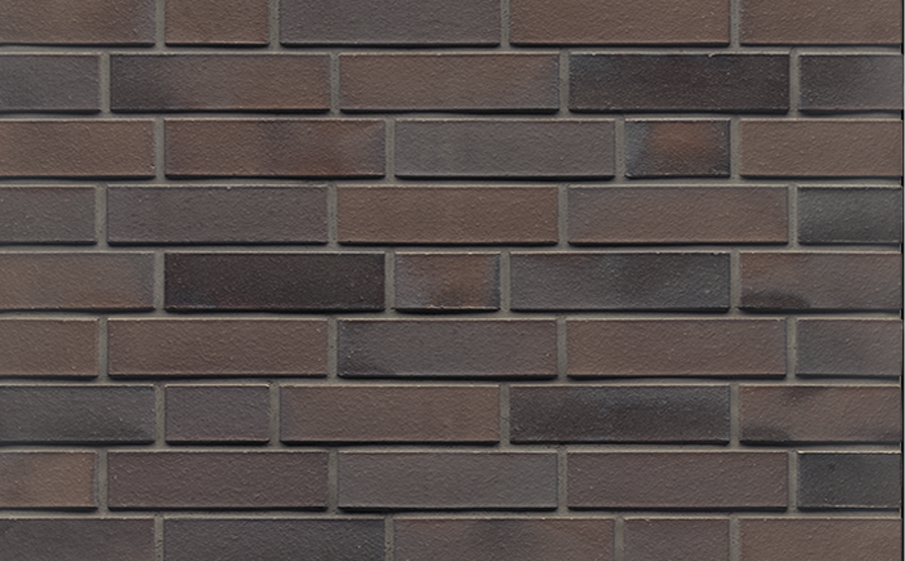 Кирпич клинкерный Westerwaelder Klinker Nr 33A Schwarz-braun, 290*60*71 мм