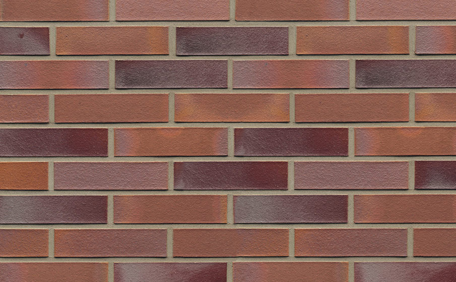 Кирпич клинкерный Westerwaelder Klinker Nr 14 Rotblau-bunt, 290*90*71 мм