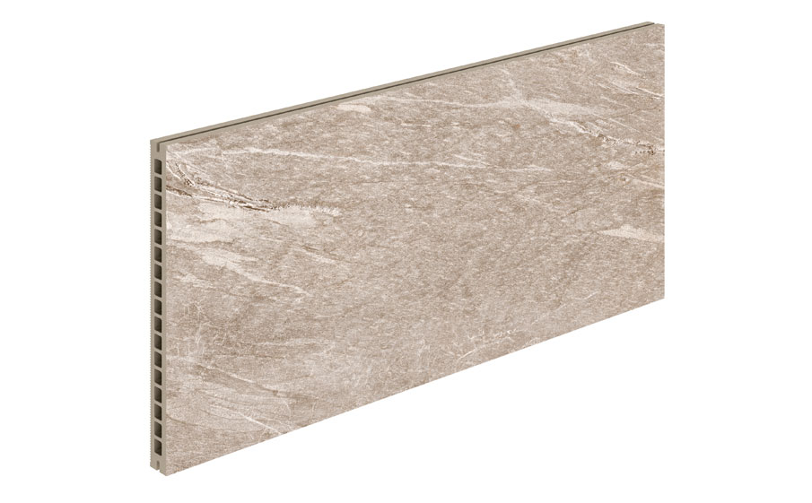 Керамогранитная плита для НВФ ExaTech Marble PR2 B, 1200*397*20 мм