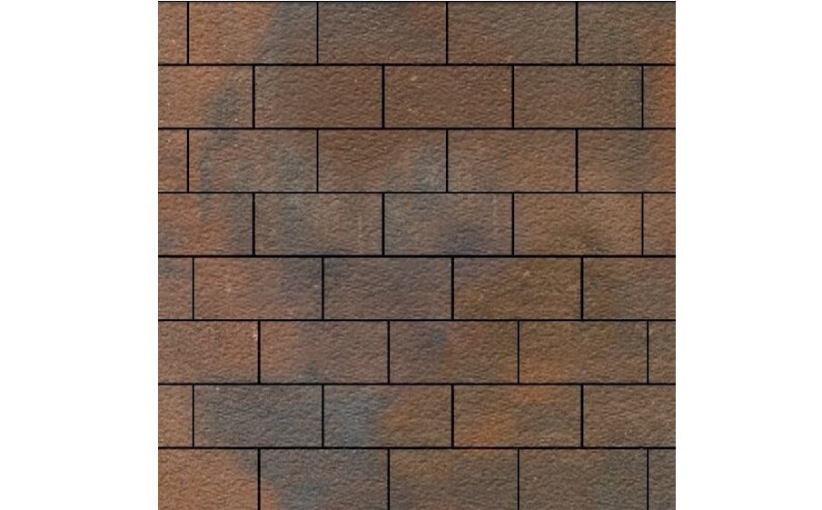 Плитка тротуарная SteinRus Прямоугольник Б.6.П.6, Old-age, ColorMix Штайнрус, 200*100*60 мм