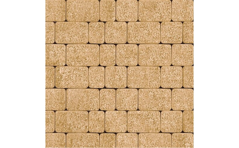 Плитка тротуарная SteinRus Инсбрук Альт А.1.Фсм.4, Old-age, песочный, толщина 40 мм