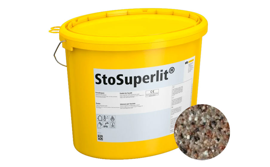 Декоративная штукатурка из натурального камня Sto-Superlit K 2,0, цвет 831, 23 кг