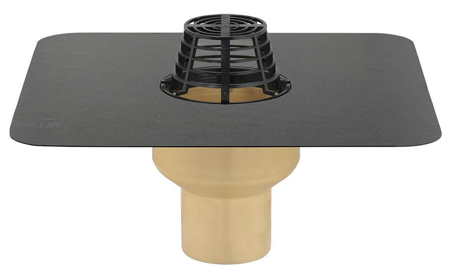 Воронка кровельная вертикальная Sita, SitaTrendy, DN 100, фартук Resitrix EPDM