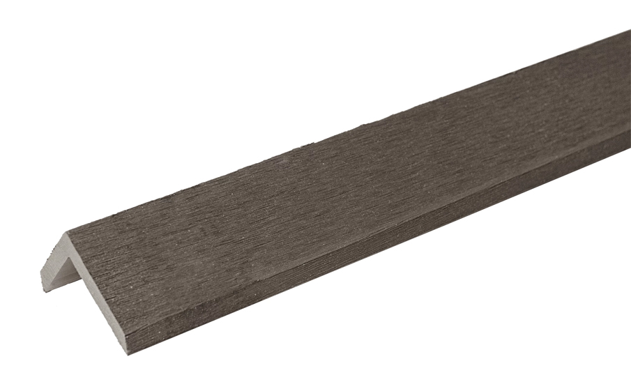 Угловой профиль CM (CM Decking) Wenge (Венге), 2000*50*38*8 мм