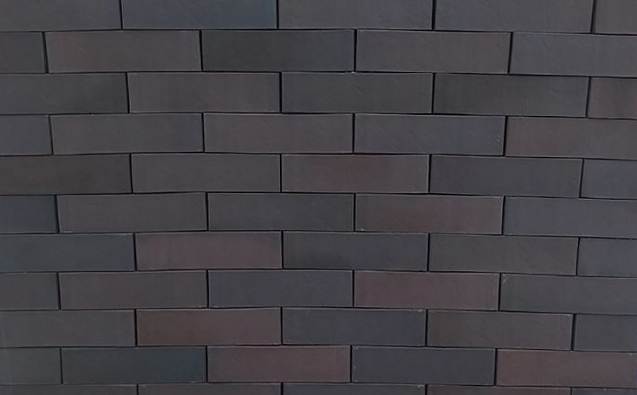 Кирпич облицовочный Вышневолоцкая керамика Графит антика, 250*120*88 мм