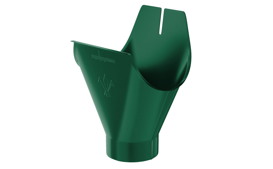 Воронка желоба Aquasystem PURAL RAL 6005 для системы D 125/90