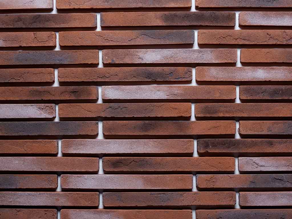 Декоративный камень ИНТЕРКАМ Ригельный кирпич 62400, 383*40*20 мм
