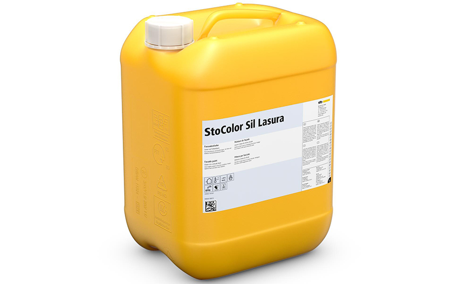 Лессирующая лазурь для фасада StoColor Sil Lasura бесцветная, 10 л