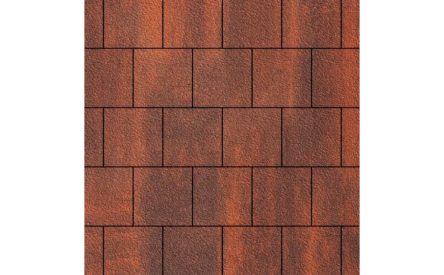 Плитка тротуарная SteinRus Валенсия Б.3.К.8 Native, ColorMix Брук, 300*300*80 мм