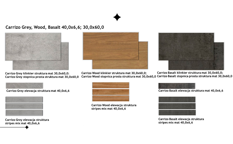 Клинкерная плитка Paradyz Carrizo Wood dekor, 400*66*11 мм