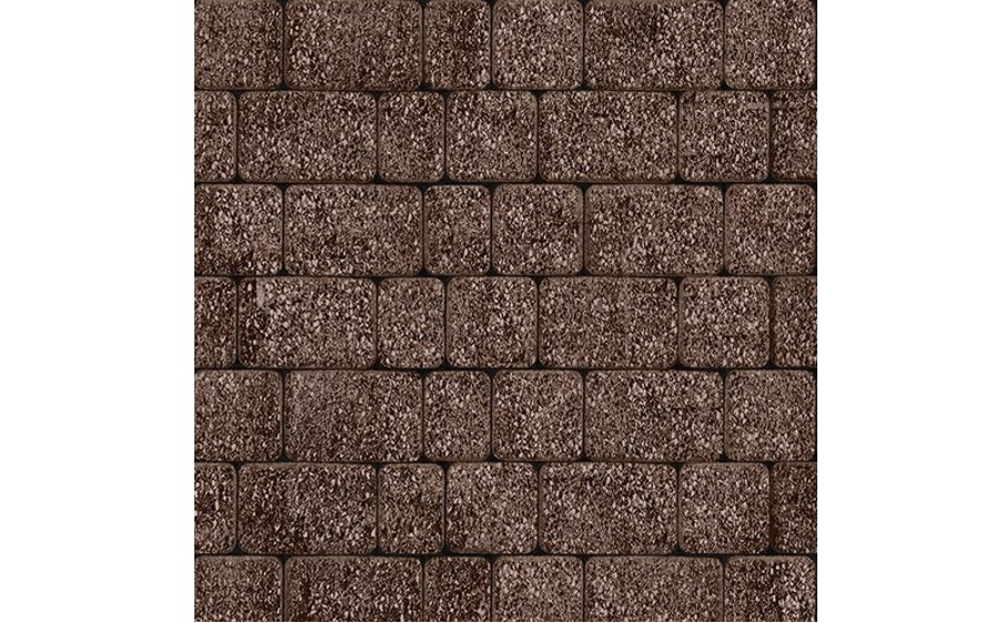 Плитка тротуарная SteinRus Инсбрук Альт А.1.Фсм.4, Old-age, коричневый, толщина 40 мм