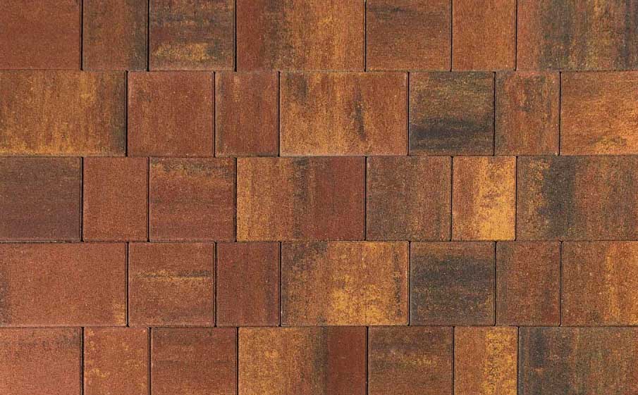 Плитка тротуарная BRAER Старый город Венусбергер Color Mix Мальва