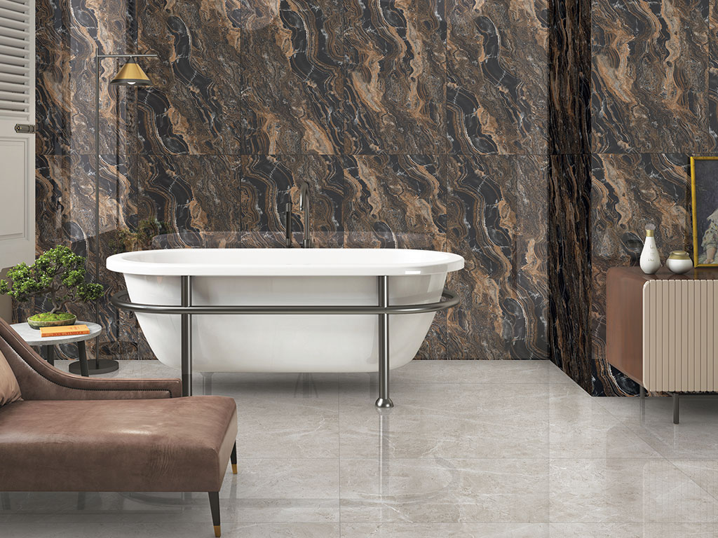 Керамогранит ENNFACE Isla Grande High glossy, 1200*600*9 мм