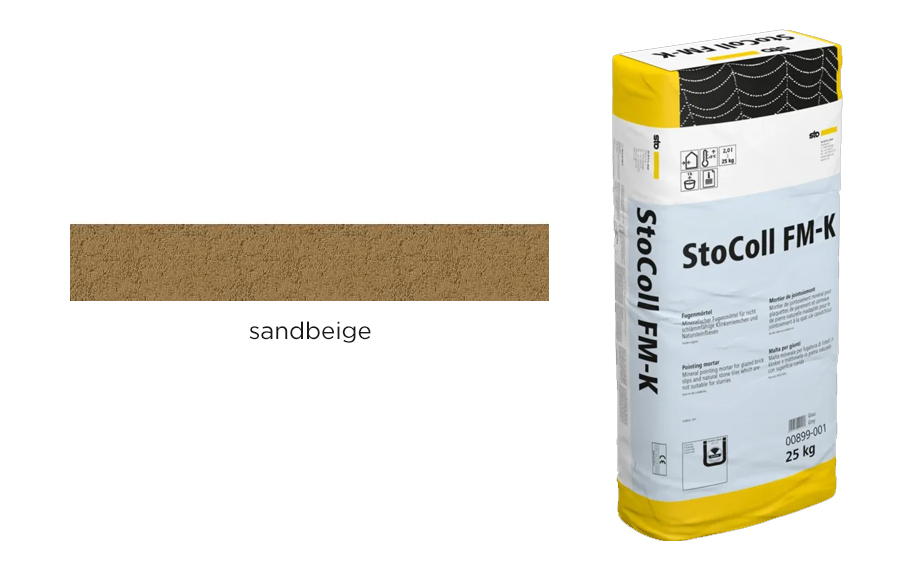Затирка для швов StoColl FM-K, sand beige, 25 кг