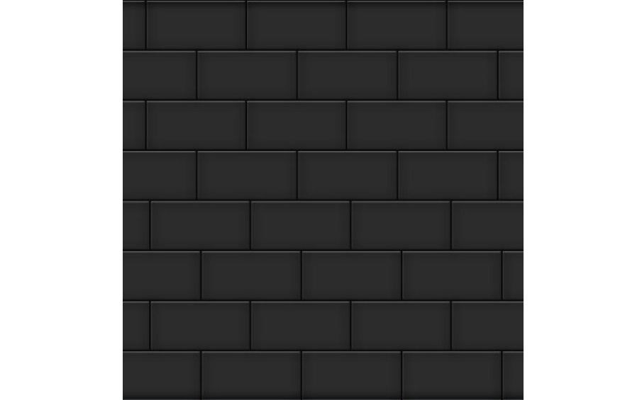 Плитка тротуарная SteinRus Прямоугольник А.6.П.4, гладкая, графит, 200*100*40 мм
