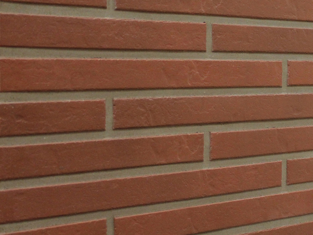Клинкерная плитка под кирпич KERASTEP Long Brick 133 Flame, 500*40*11 мм