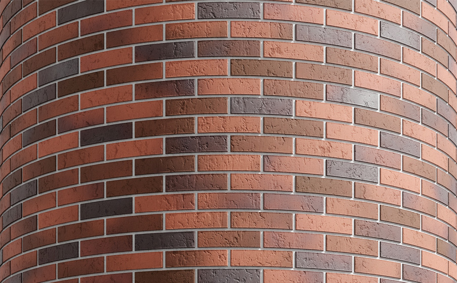 Кирпич облицовочный Красная Гвардия Аллегро, 250*85*65 мм