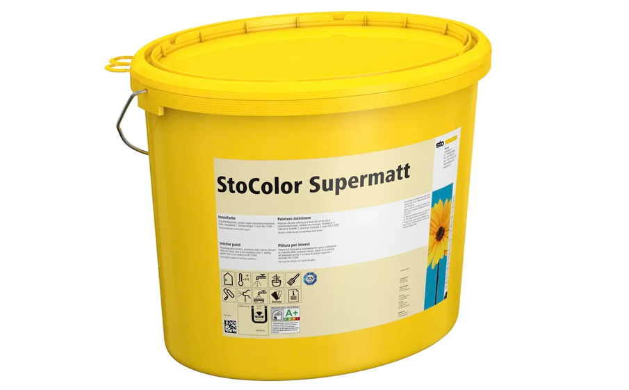 Интерьерная ультраматовая краска StoColor Supermatt getont, колеруемая, 5 л