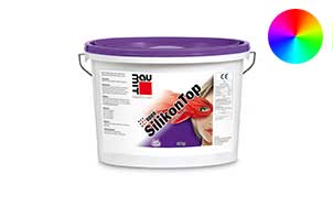 Силиконовая фасадная штукатурка Baumit SilikonTop Rille Repro 3,0 мм, 25 кг