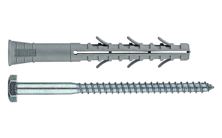 Фасадный дюбель TSX-S TECH-KREP, 10*100 мм, 50 шт/уп, 14 упаковок