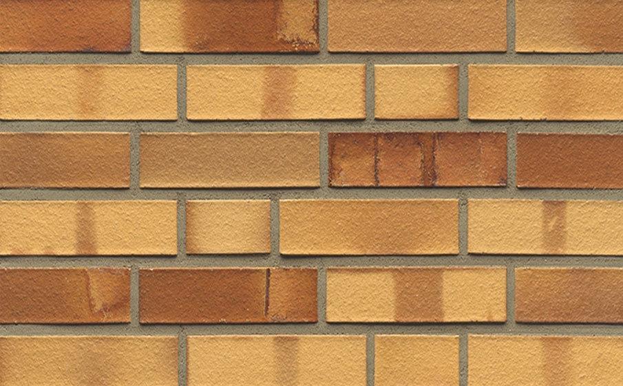 Кирпич клинкерный Westerwaelder Klinker Nr 01S Niederlausitzer Gelb Spezial, 240*115*71 мм
