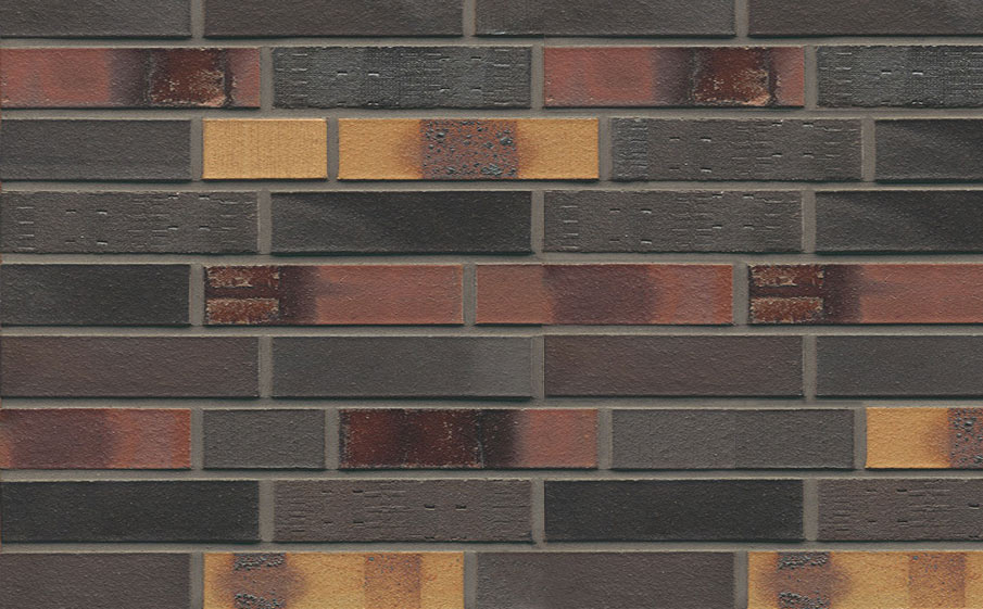 Кирпич клинкерный Westerwaelder Klinker Nr 40 Kobalt Spezial geflammt, 290*60*71 мм