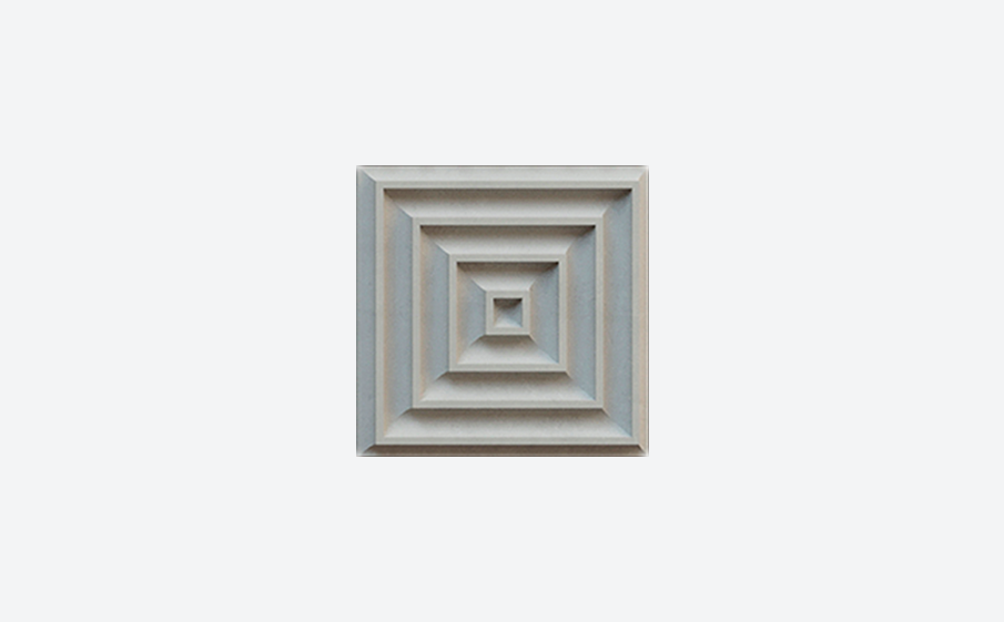 3D-плитка ARCHITECTILES Asperitas, № 8 Ocho, серый, 120*120*15 мм