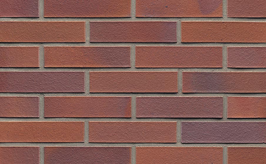 Кирпич клинкерный Westerwaelder Klinker Nr 04 Rotbraun-bunt, 290*90*71 мм