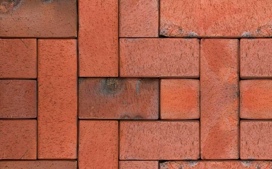 Клинкерная брусчатка ABC Carbo rot-bunt-Kohlebrand, 240х118х52 мм