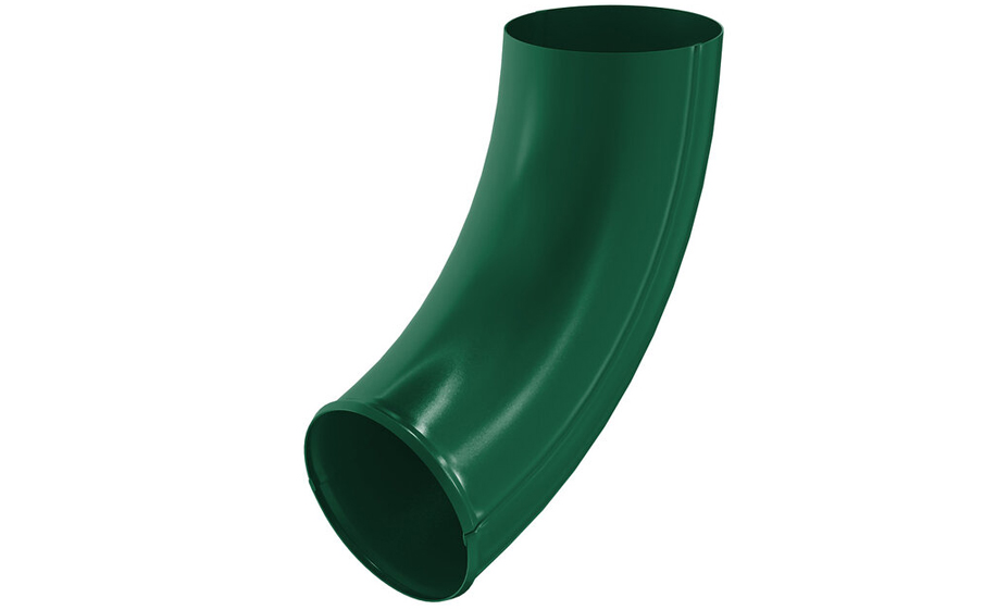 Отвод трубы Aquasystem PURAL RAL 6005 для системы D 125/90