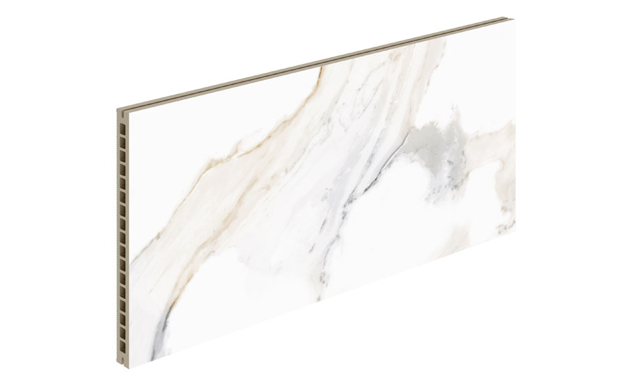 Керамогранитная плита для НВФ ExaTech Marble GD, 1000*397*20 мм