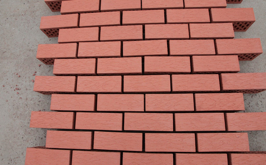 Кирпич облицовочный Вышневолоцкая керамика Красный лава, 250*120*88 мм