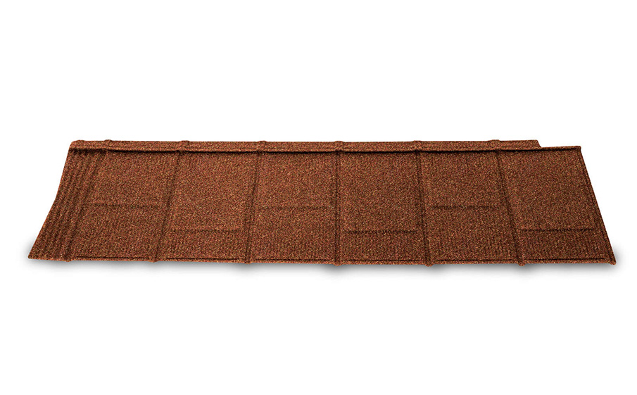 Композитная черепица рядовая Metrotile IShingle Terracotta