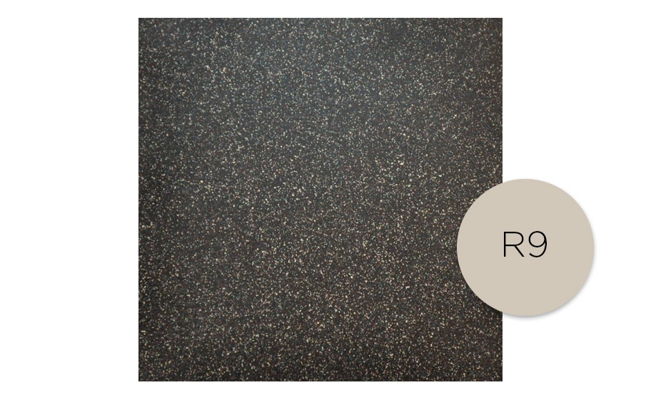 Технический керамогранит Roben VIGRANIT Schwarz-grau Feinkorn R9, 300*300*15 мм