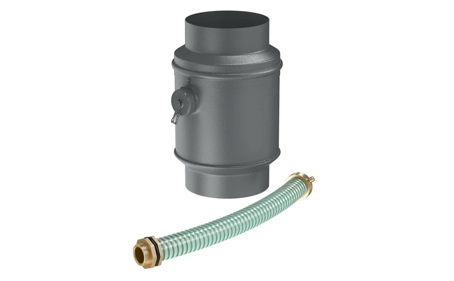 Водосборник цилиндрический в комплекте Aquasystem PURAL MATT RR 23 для системы D 150/100