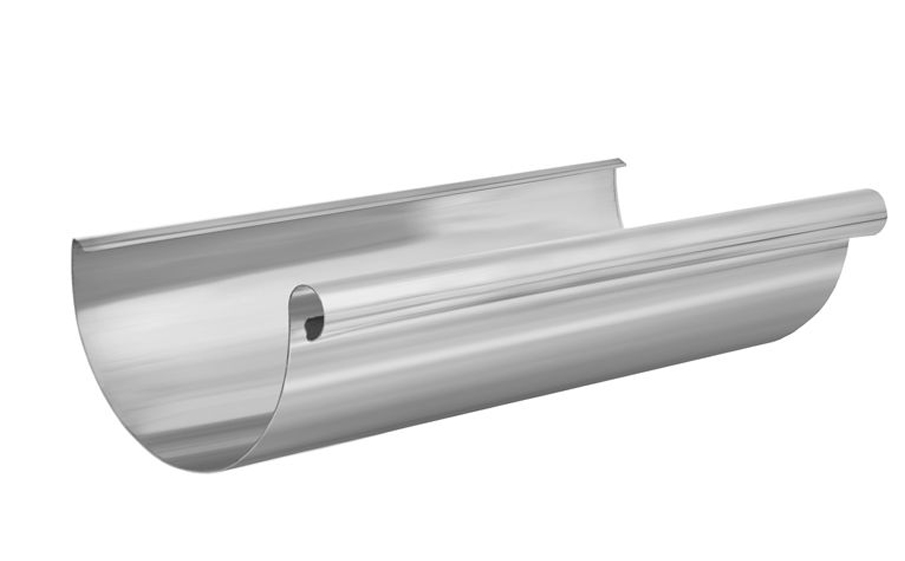 Водосточный желоб Aquasystem оцинкованная сталь для системы D 150/100, 4 м