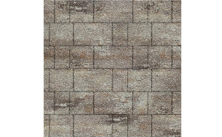 Плитка тротуарная SteinRus Новый город Б.7.Фсм.6, Native, ColorMix Берилл, толщина 60 мм