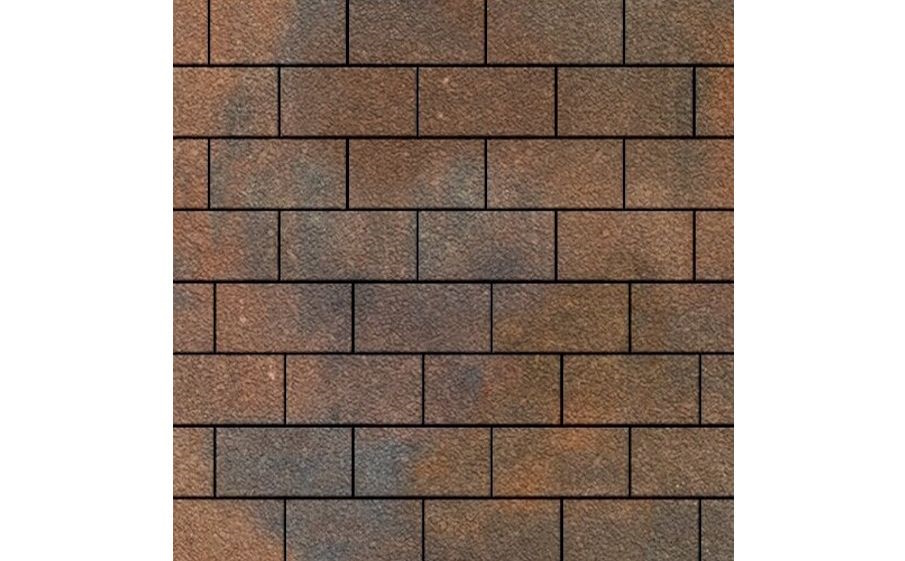 Плитка тротуарная SteinRus Севилья В.8.П.8 Native, ColorMix Штайнрус, 300*150*80 мм