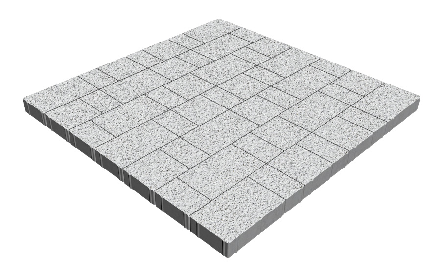Плитка тротуарная SteinRus Новый город Лион Б.9.Псм.6, Nature Stone, Флуо, толщина 60 мм