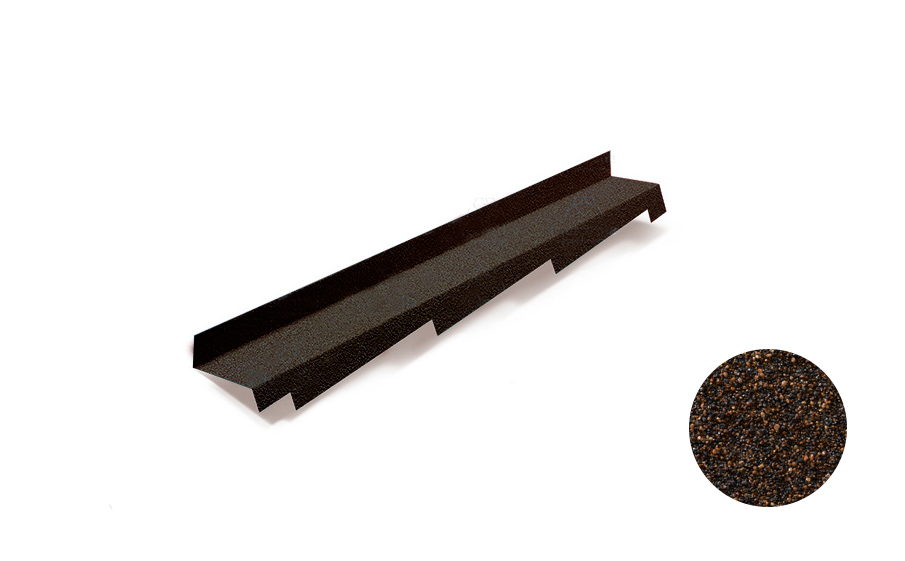 Боковое примыкание правое Metrotile, Ironbark