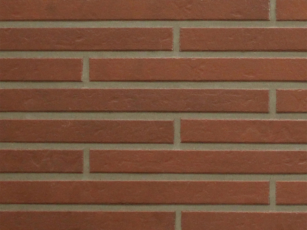 Клинкерная плитка под кирпич KERASTEP Long Brick 133 Flame, 500*40*11 мм