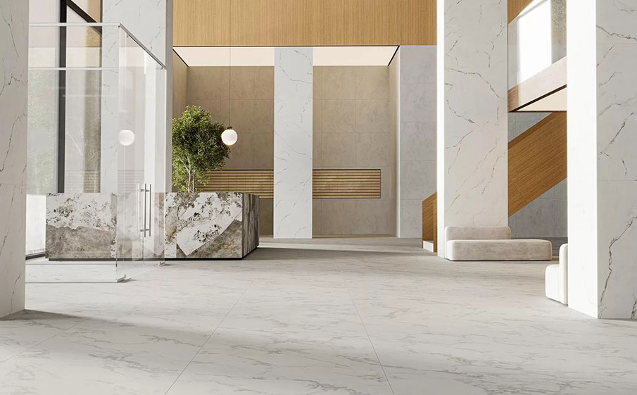 Керамогранит KERAMA MARAZZI Монте Тиберио серый светлый обрезной, 2385*1195*9 мм