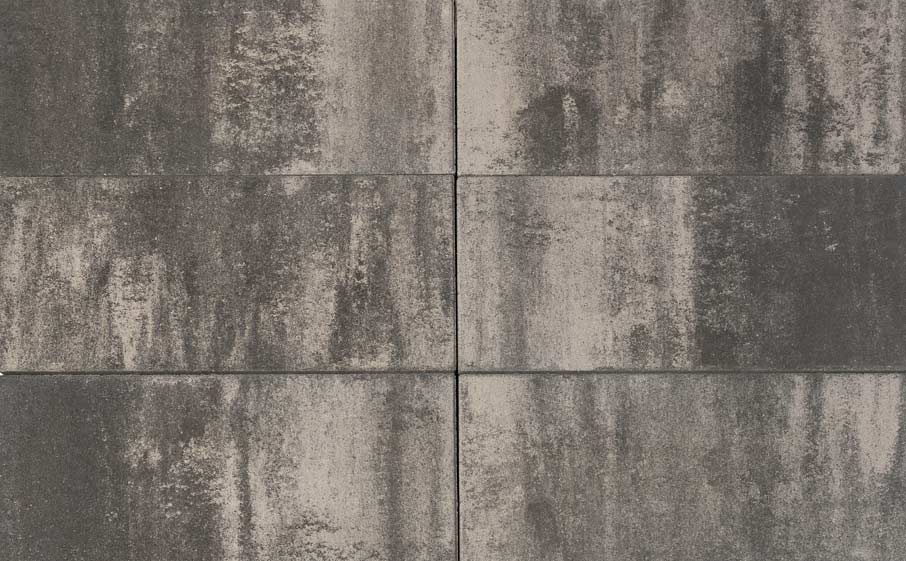 Плитка тротуарная BRAER Сити Color Mix Туман, 300*300*80 мм