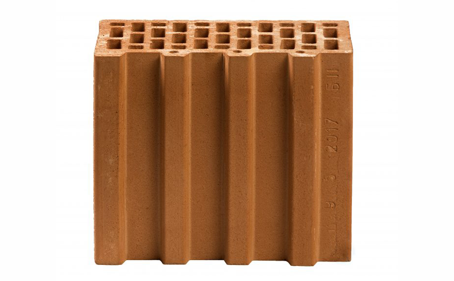 Керамический блок Kerakam 25+ доборный, 3,6 НФ, М100, 129*250*219 мм