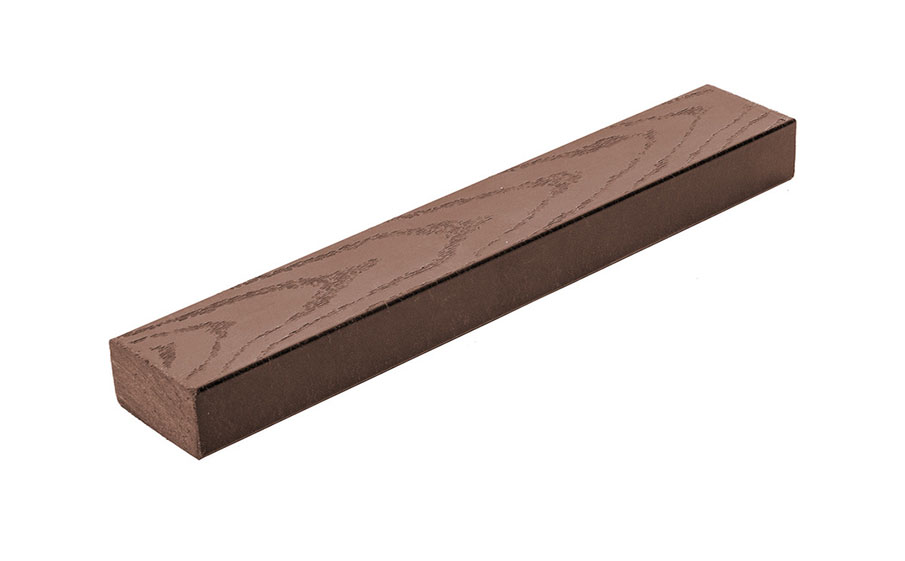 Брус Grand Line массив тиснение 50*30 мм Какао, 4 м
