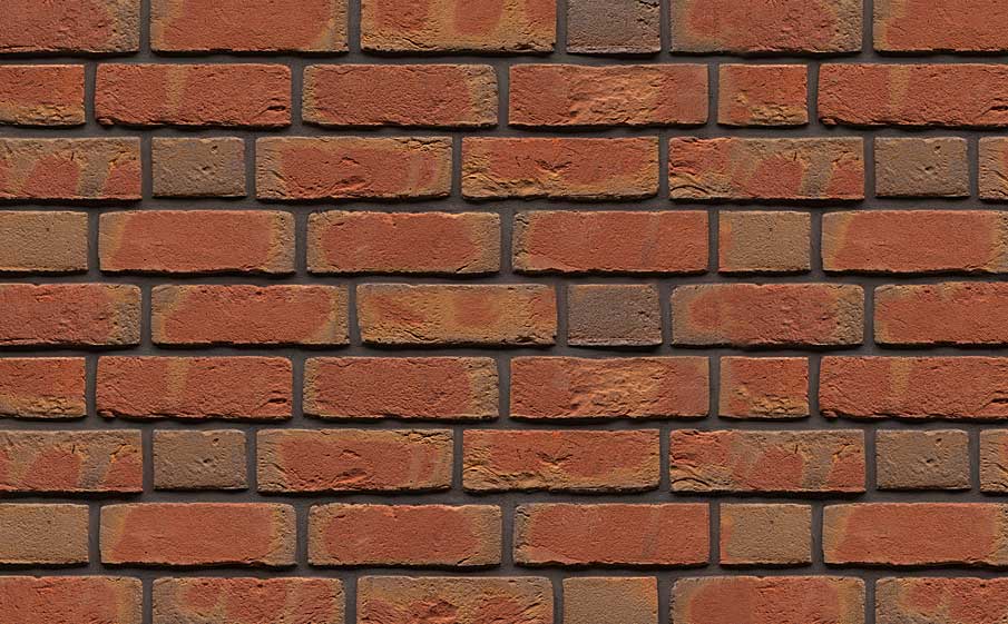 Кирпич облицовочный Muhr Nr 62, Edwardian Multi Red, 215*102*65 мм по выгодным ценам в Санкт-Петербурге